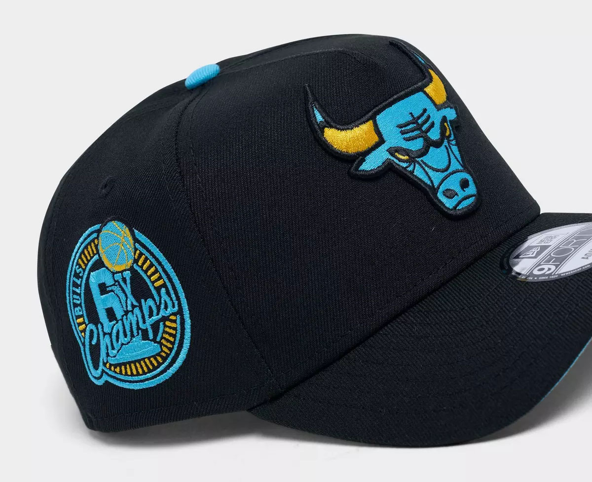 Air Jordan 11 Gamma 2025 New Era Chicago Bulls 9FORTY A Frame Snapback Hat 5