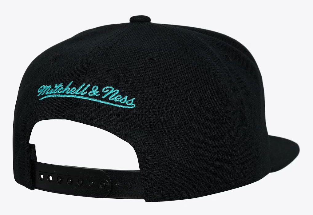 Air Jordan 11 Gamma Blue 2025 Chicago Bulls Hat Mitchell and Ness OG Flat Brim Snapback Cap 2