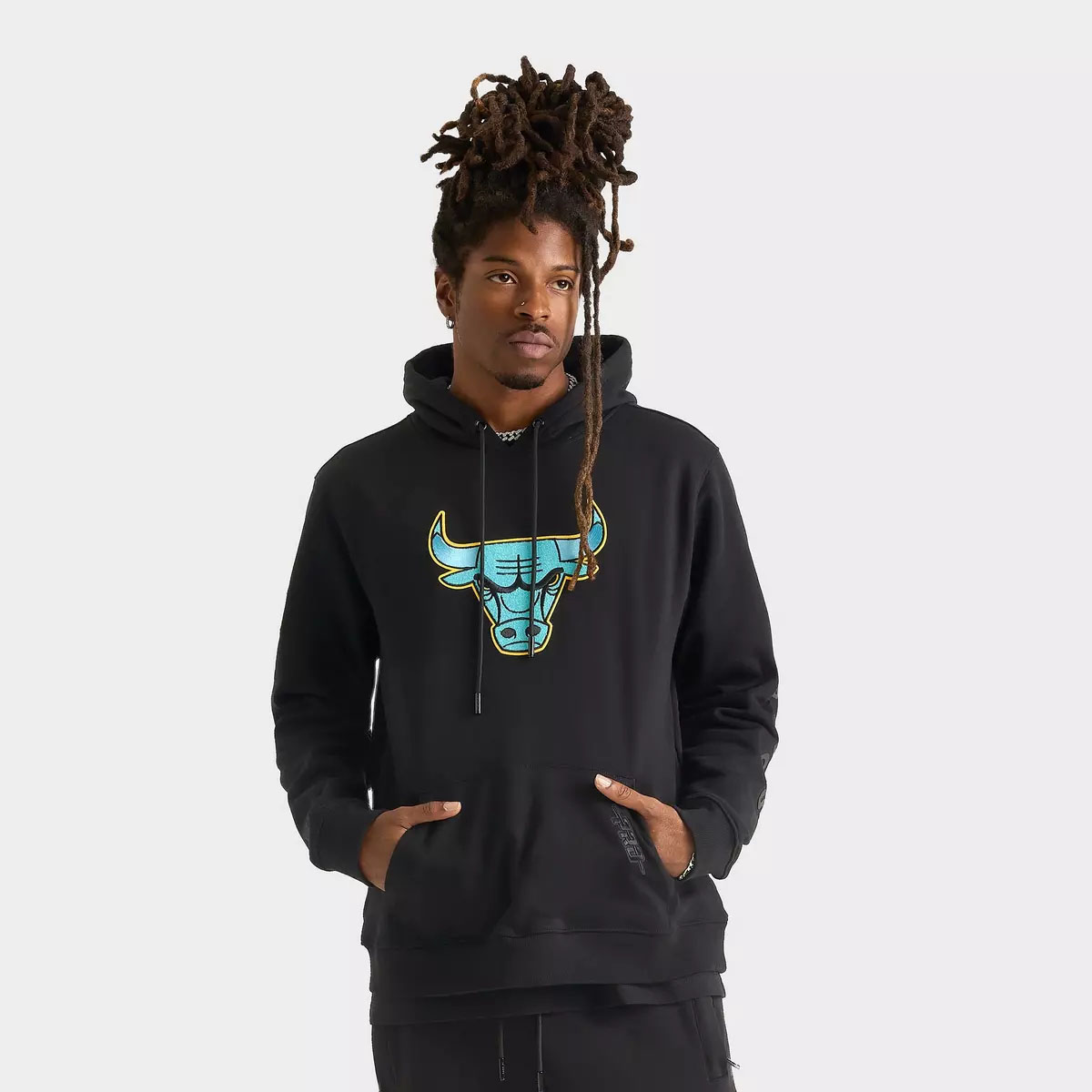 Air Jordan 11 Gamma Blue 2025 Chicago Bulls Pro Standard Hoodie 1
