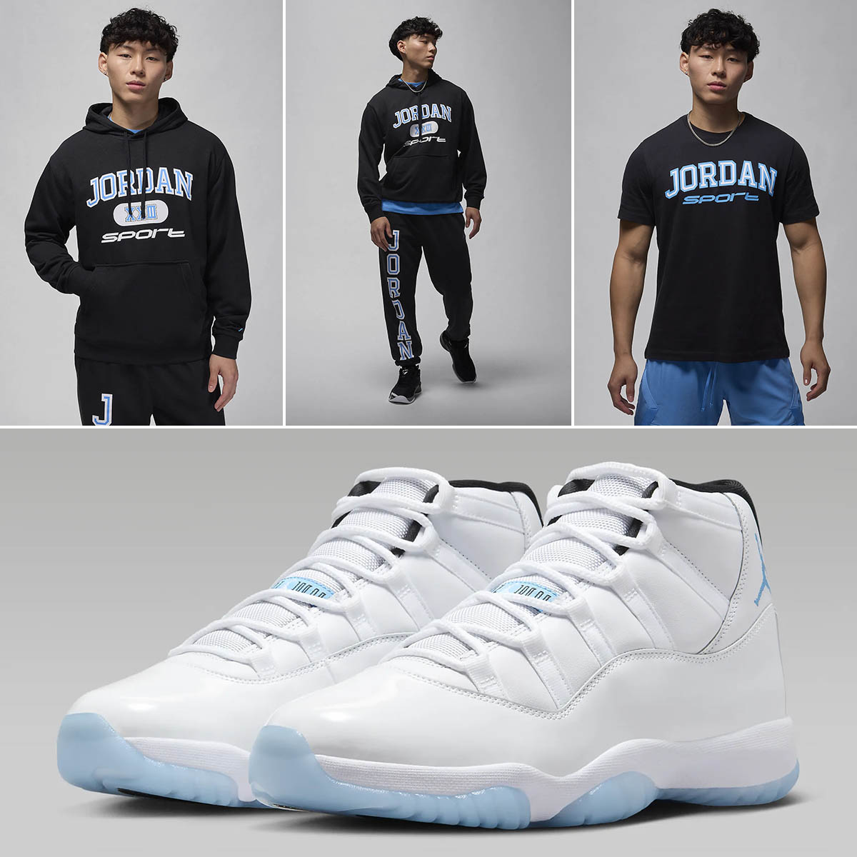 outfits to go with legend blue 11s
