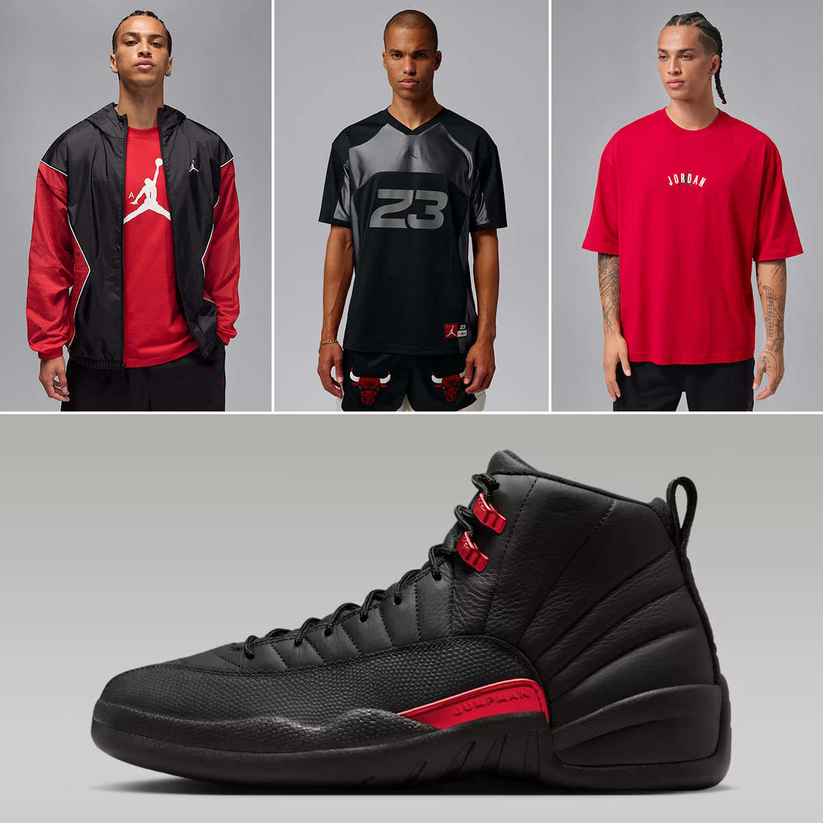 Air Jordan 12 Bloodline Outfits to Match