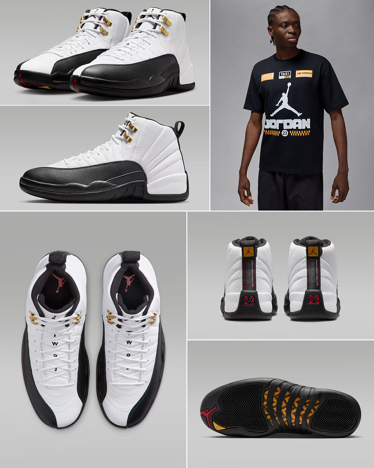 T-shirt Assorti AJ 12 Taxi – AsneakerZ – Streetwear Sneakerhead