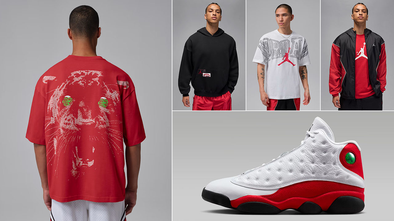 Air Jordan 13 Chicago Cherry 2026 Outfits to Match Sneakers