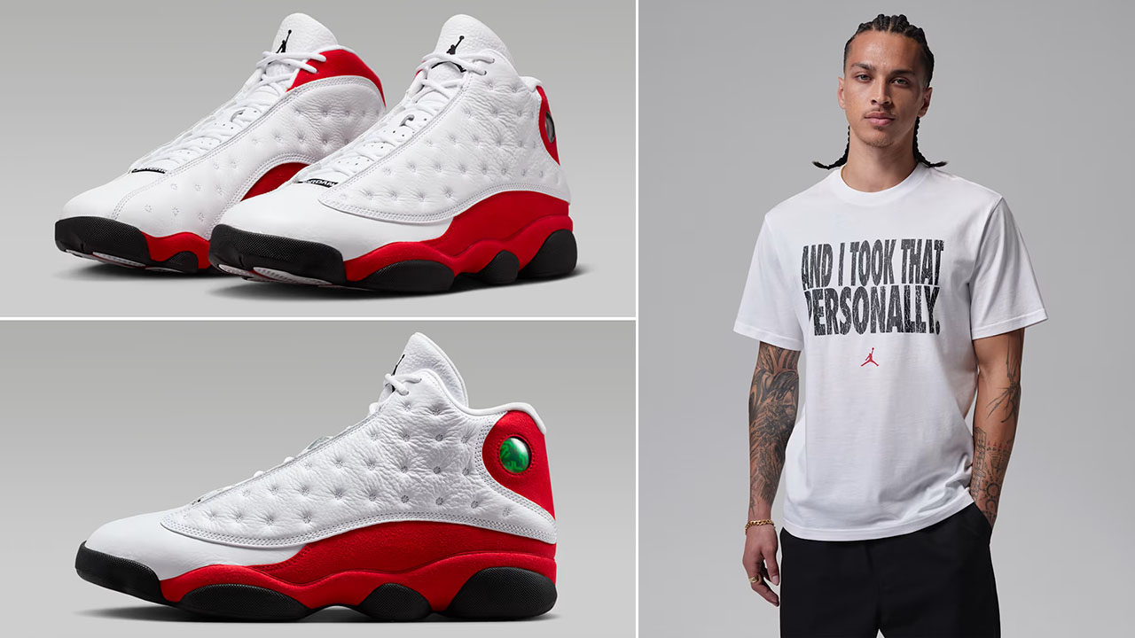 Air Jordan 13 Chicago Cherry 2026 x Jordan Sport Men's Dri-FIT And I Took That Personally T-Shirt