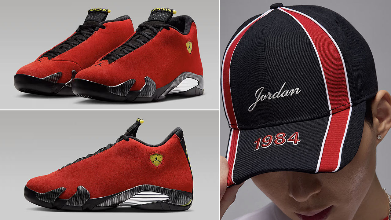 Air Jordan 14 Ferrari 2025 Snapback Hat