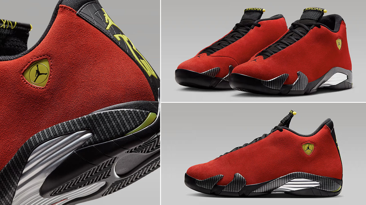 Air Jordan 14 Ferrari 2025
