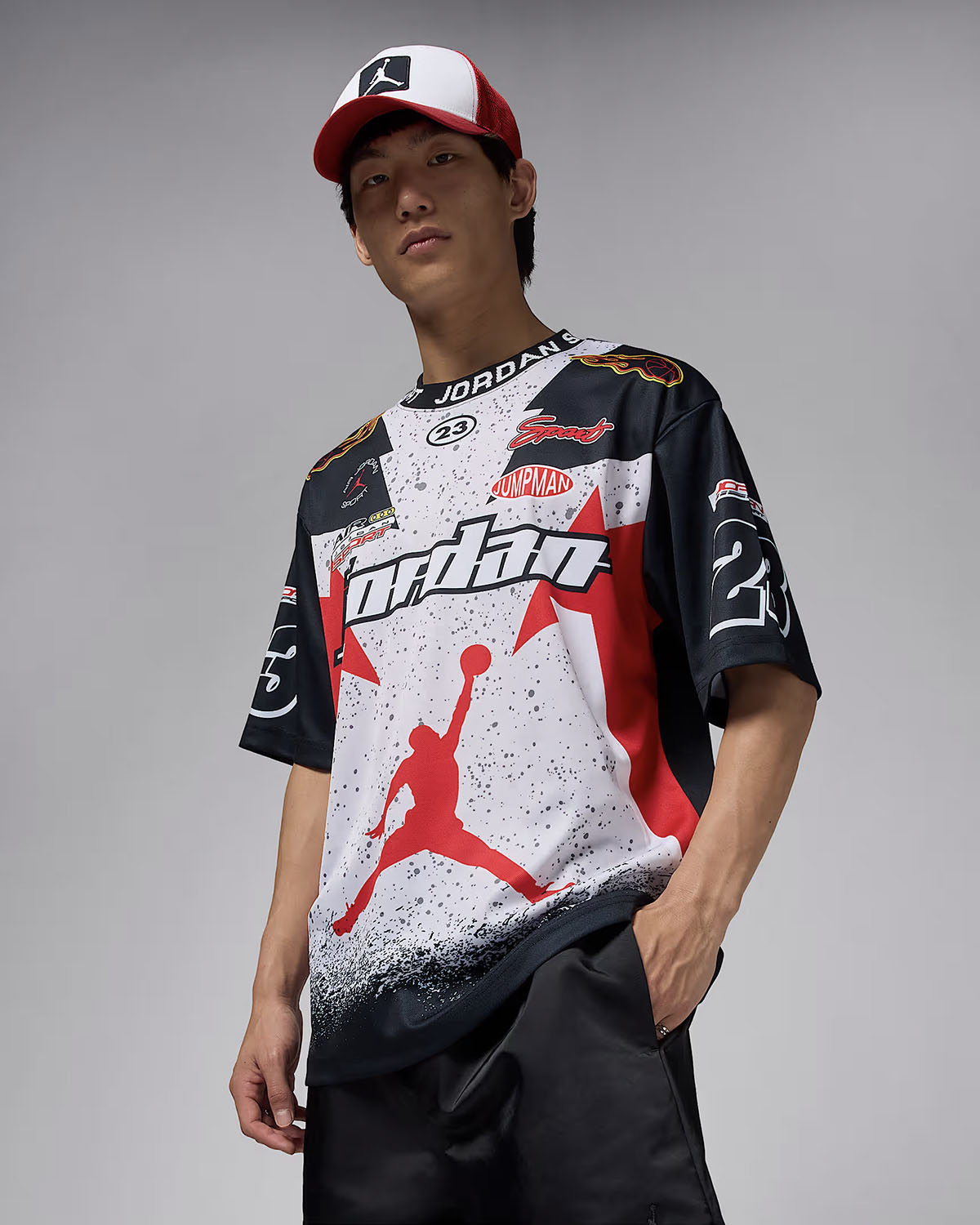 Air Jordan 14 Ferrari Motorsport Racing Shirt 1