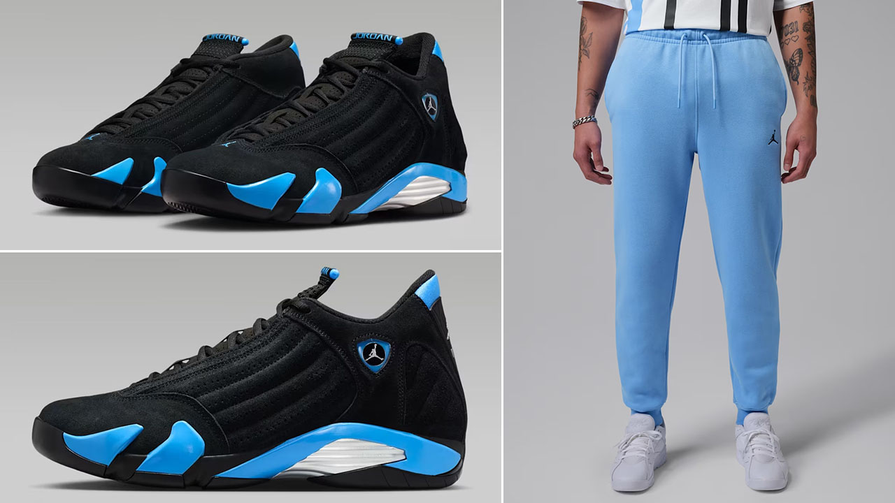 Air Jordan 14 University Blue 2026 x Jordan Brooklyn Fleece Men's Pants