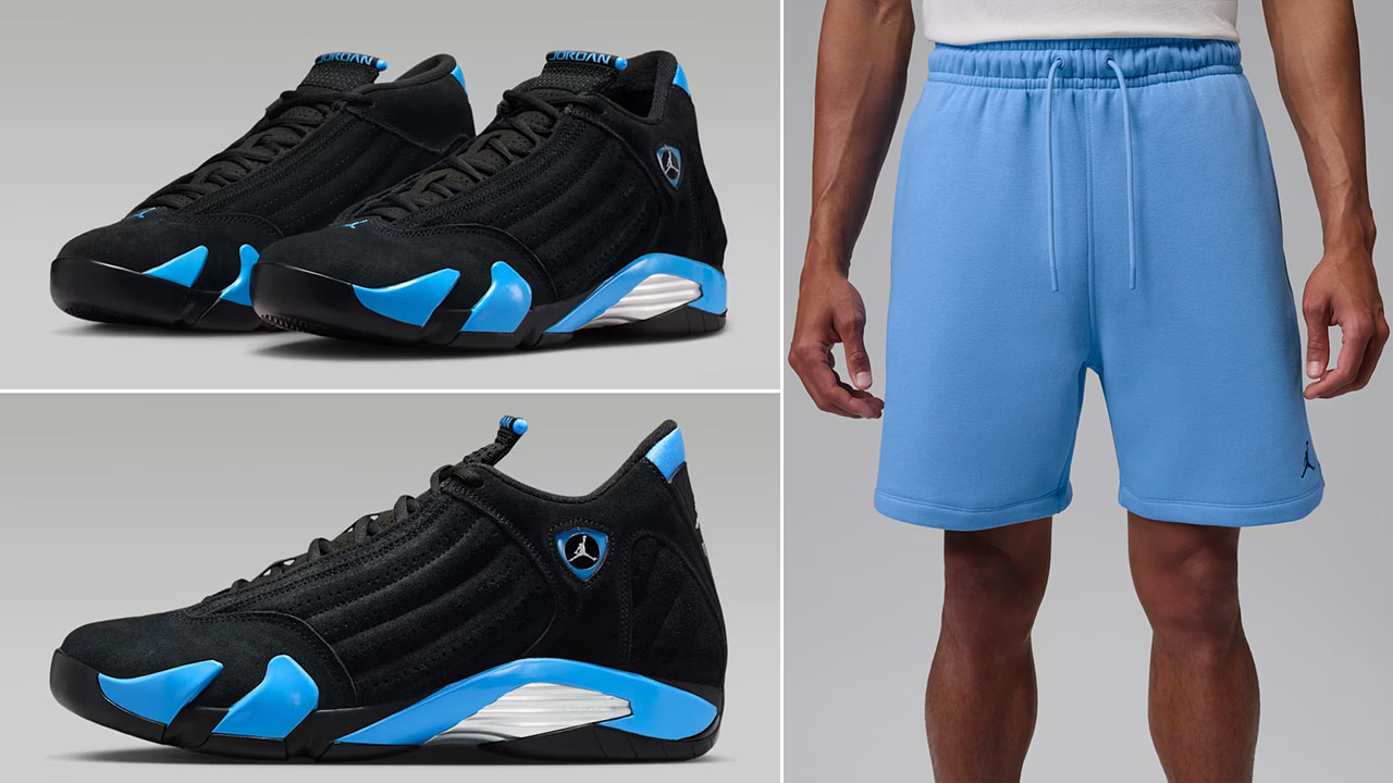 Air Jordan 14 University Blue 2026 x Jordan Brooklyn Fleece Men's Shorts