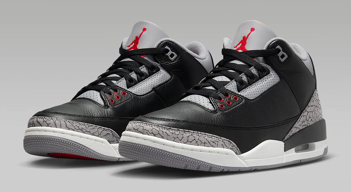 Air Jordan 3 Black Cement 2024 Shoes 1