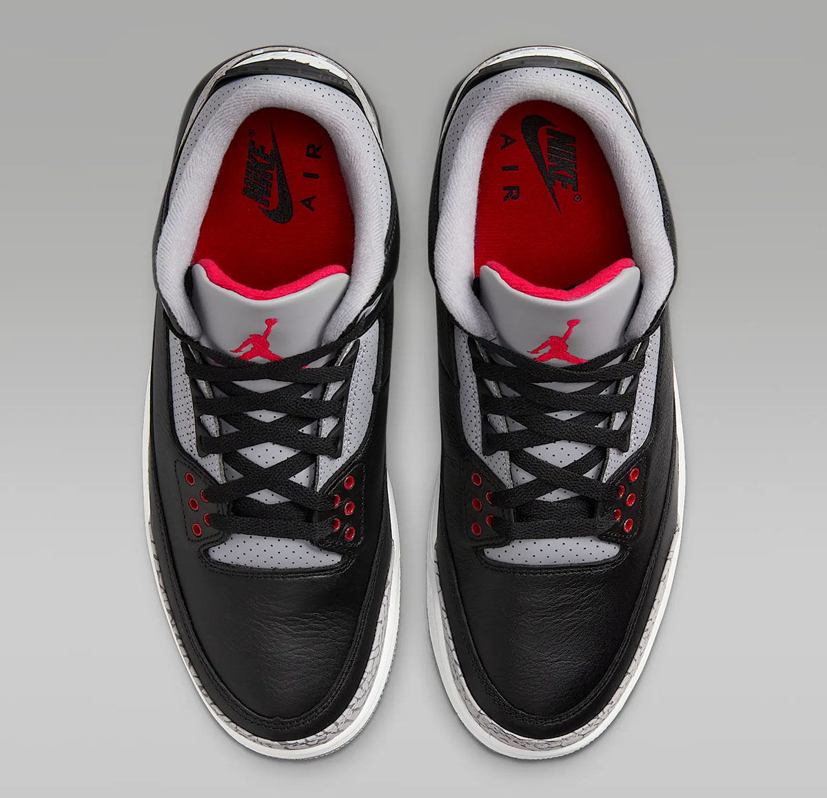 Air Jordan 3 Black Cement 2024 Shoes 4