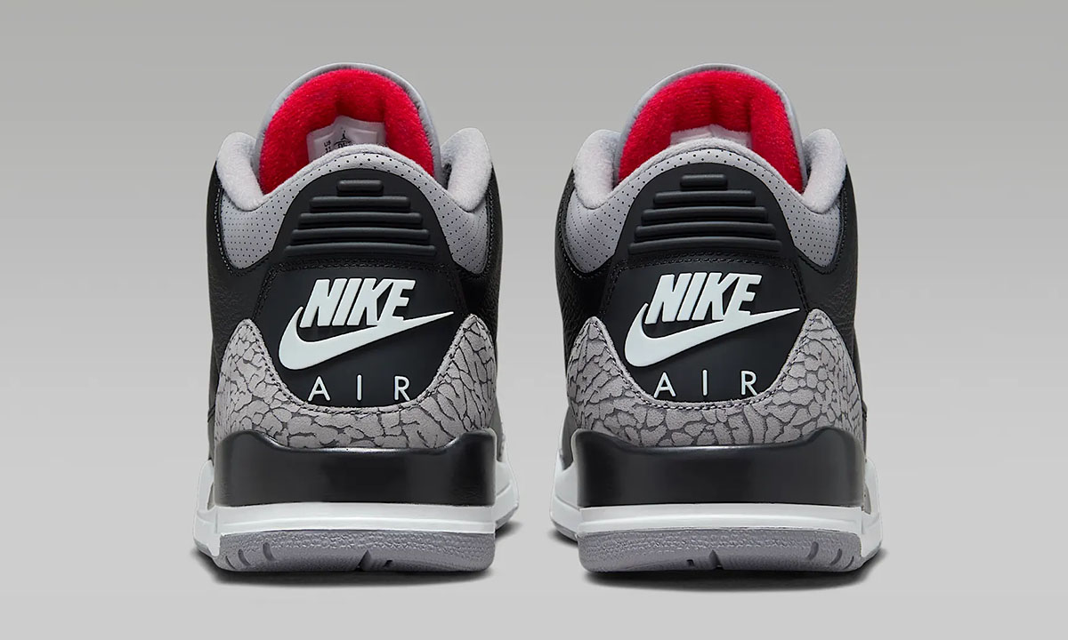 Air Jordan 3 Black Cement 2024 Shoes 5
