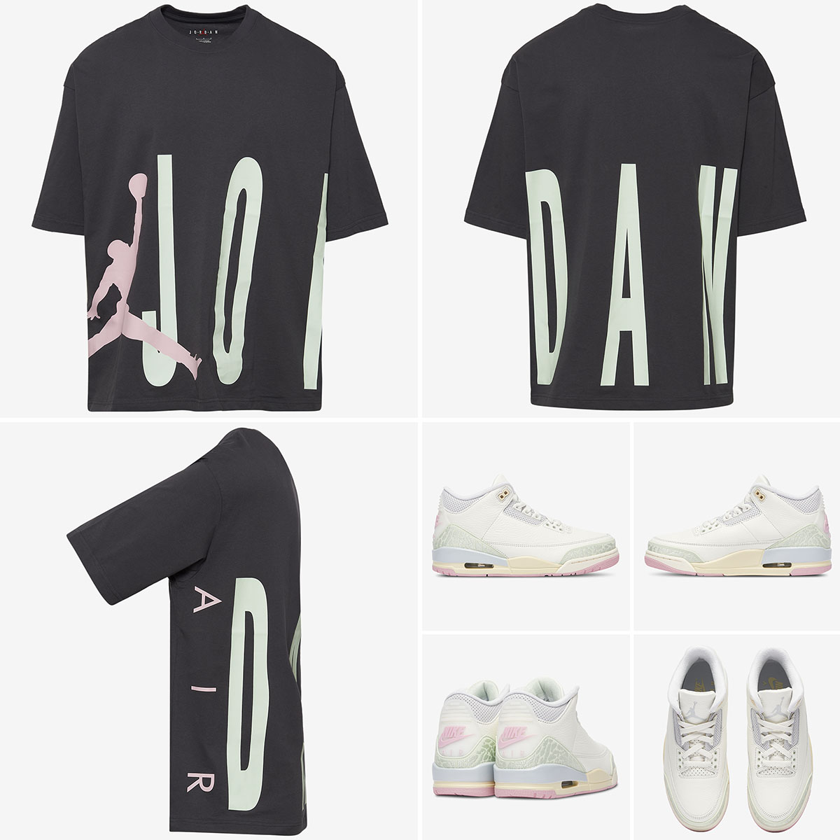 Air Jordan 3 Easter Spring is in the Air Shirt to Match Sneakers