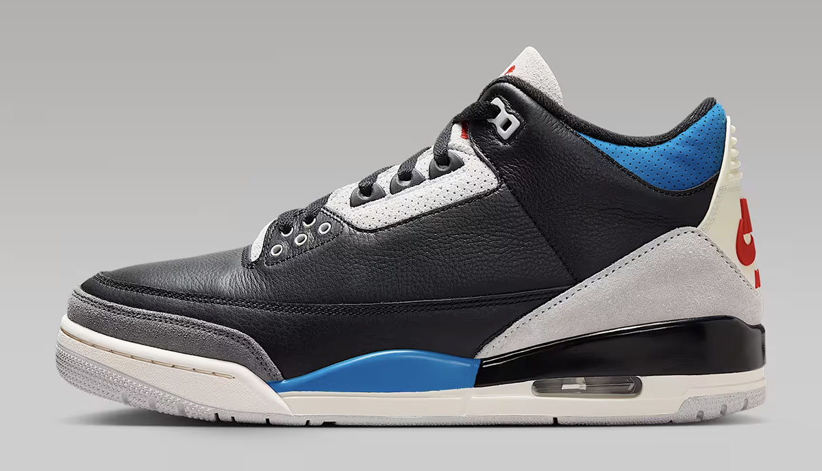 Air Jordan 3 Retro Rare Air Mens Shoes Sneakers IB8967-004-02