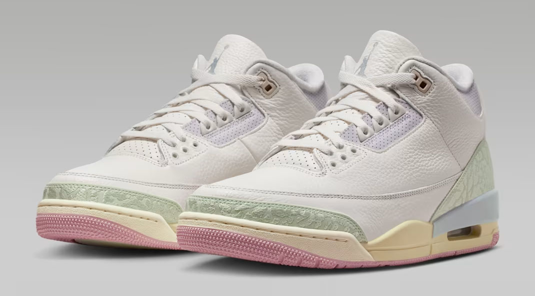 Air Jordan 3 Spring is in the Air Mens Sneakers 1