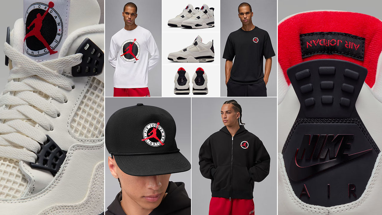 outfits jordan 4 fire red