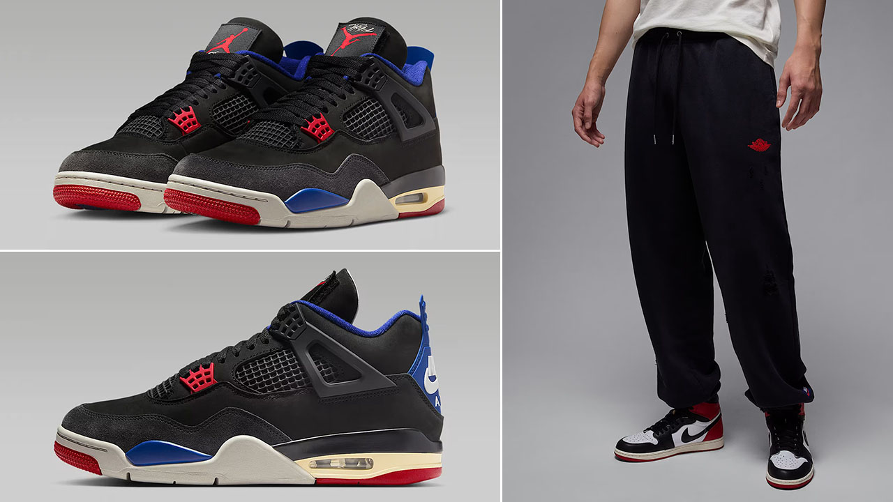 Air Jordan 4 Rare Air Shoes and Pants