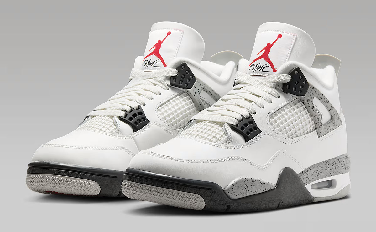 Air Jordan 4 White Cement Mens Shoes Sneakers FV5029-100-01
