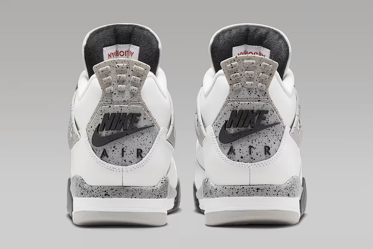 Air Jordan 4 White Cement Mens Shoes Sneakers FV5029-100-05