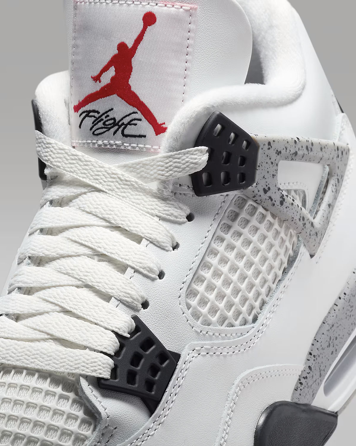 Air Jordan 4 White Cement Mens Shoes Sneakers FV5029-100-07