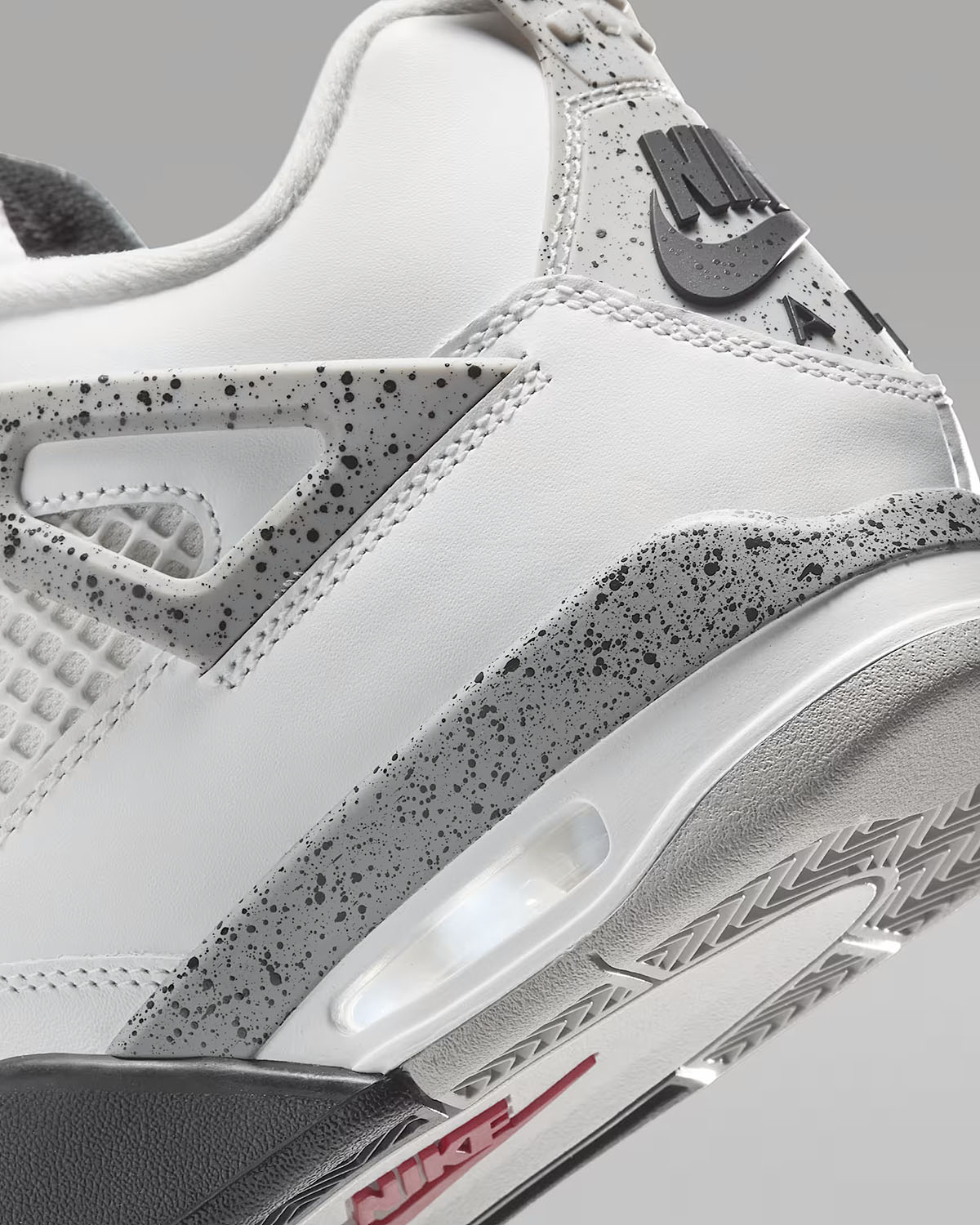 Air Jordan 4 White Cement Mens Shoes Sneakers FV5029-100-08