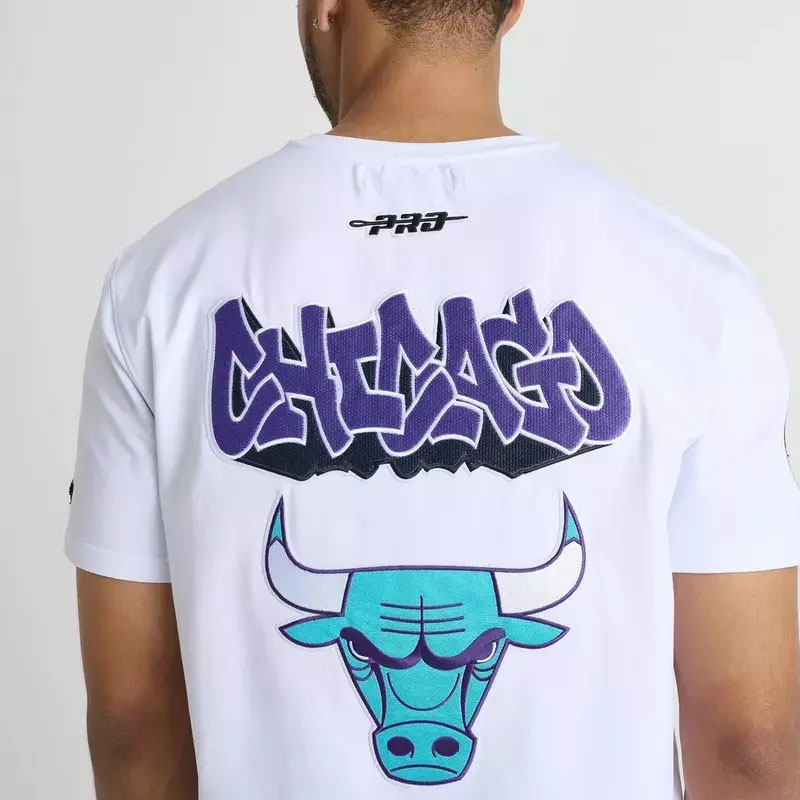 Air Jordan 5 Grape 2025 Chicago Bulls T Shirt Pro Standard 4
