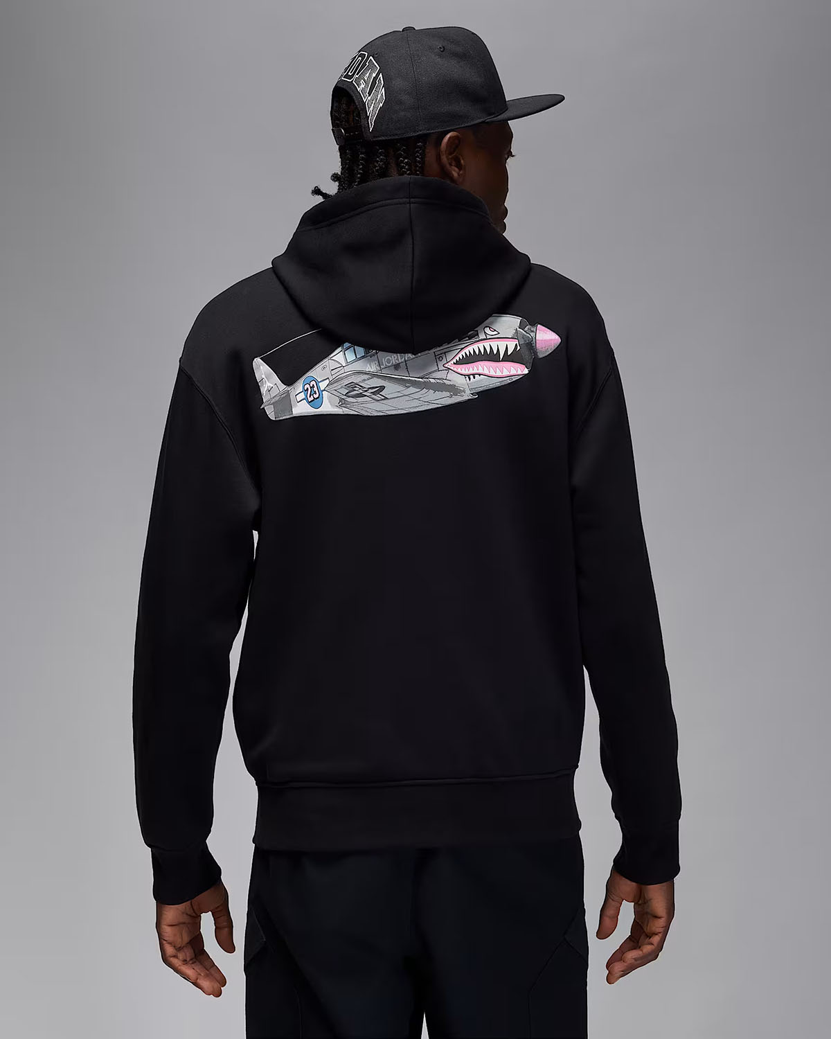 pink and black jordan hoodie