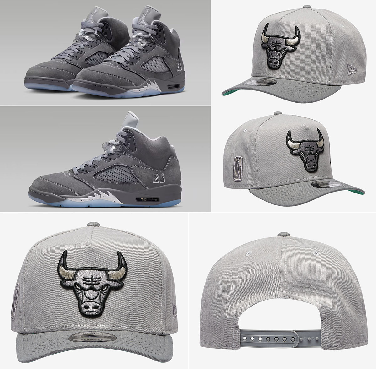 Air-Jordan-5-Retro-Wolf-Grey-2026-New-Era-Bulls-Hat-Snapback-Cap