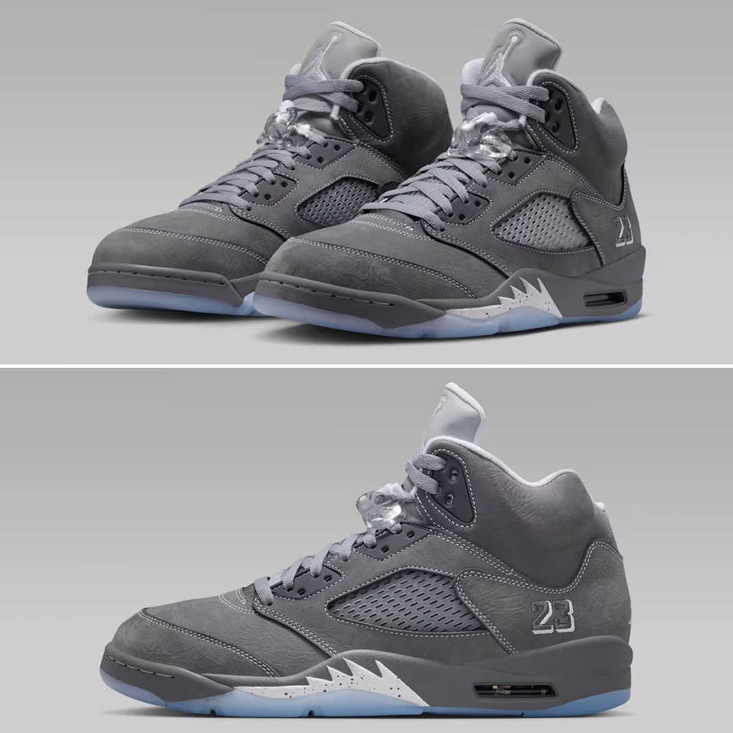 Air Jordan 5 Wolf Grey 2026 Mens Sneakers DD0587-002