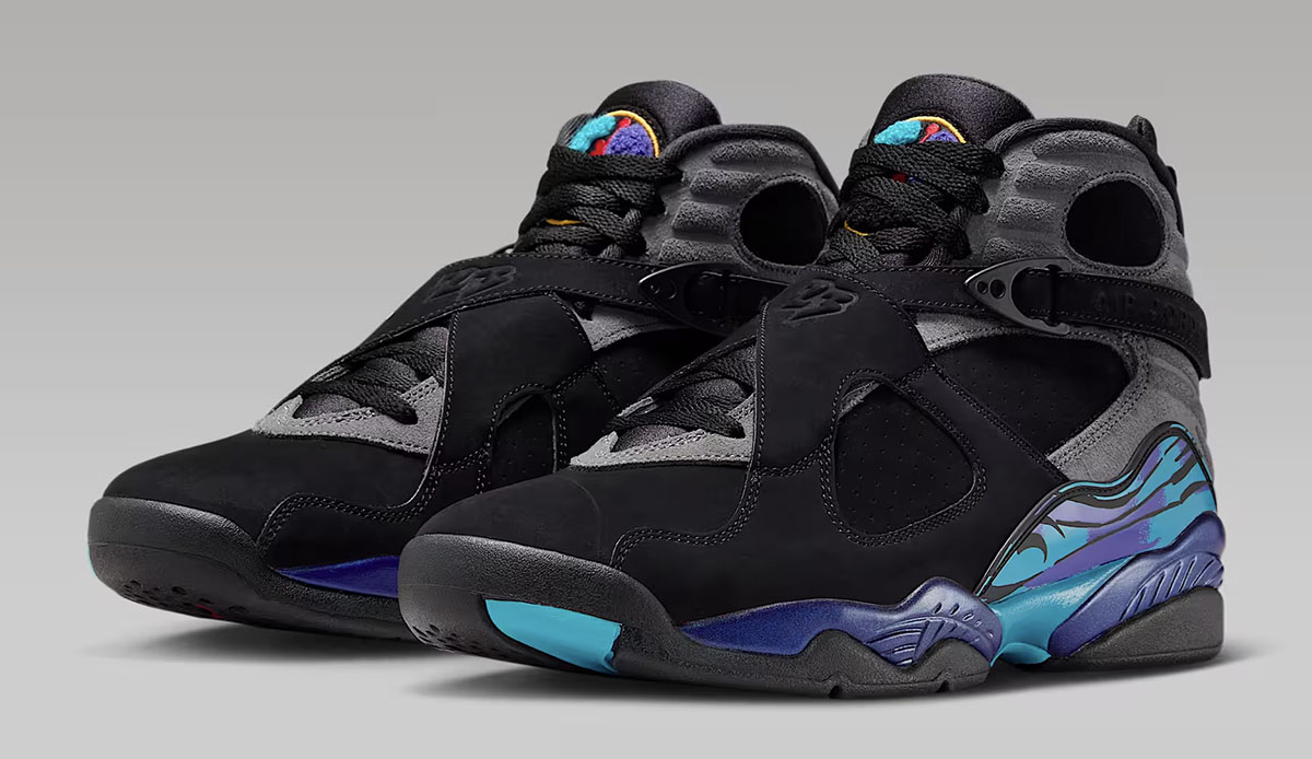 Air Jordan 8 Aqua 2025 Mens Shoes 1