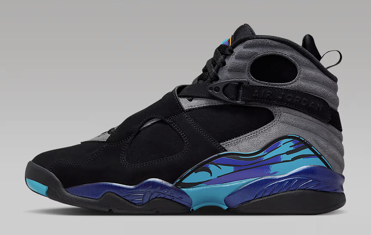 Air Jordan 8 Aqua 2025 Mens Shoes 2