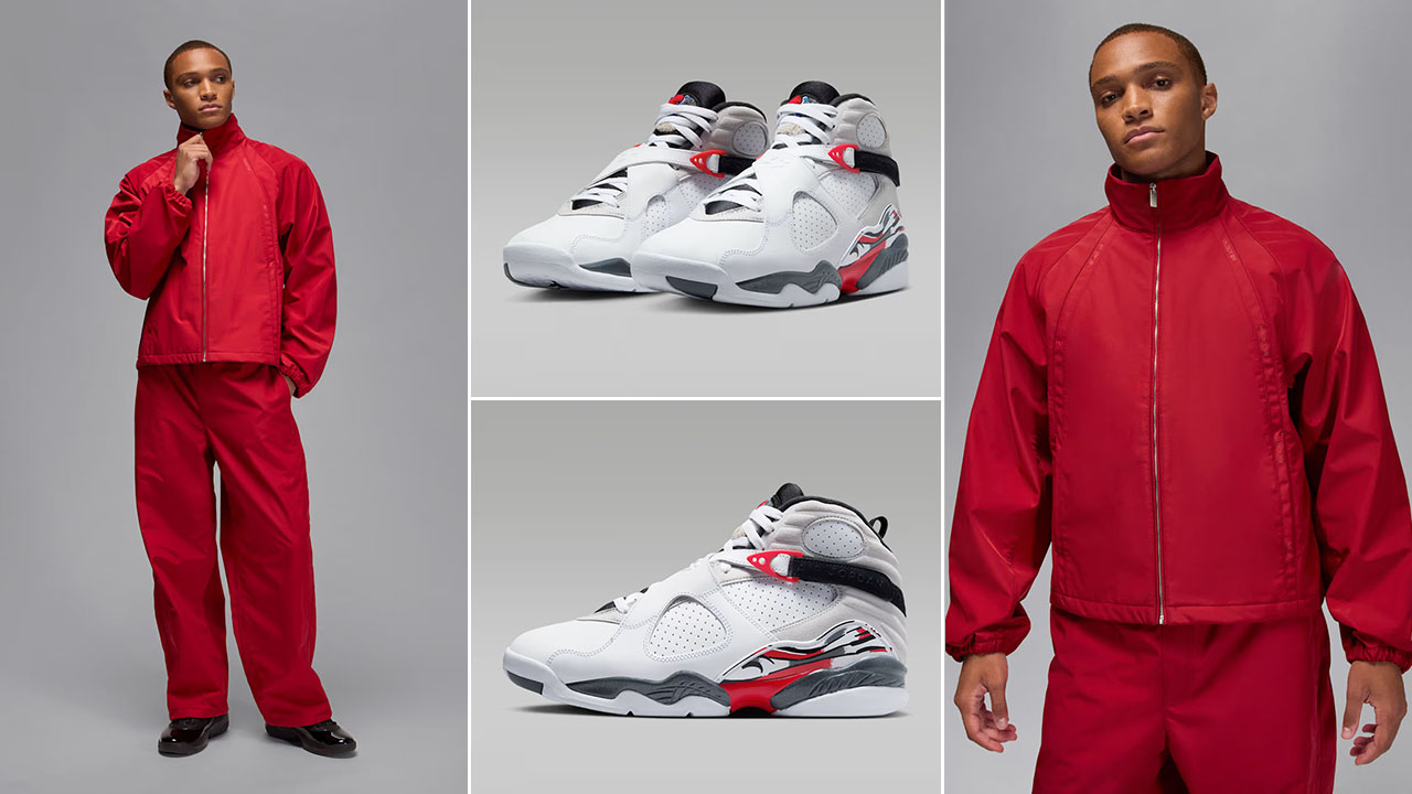 jordan 8 burgundy outfit