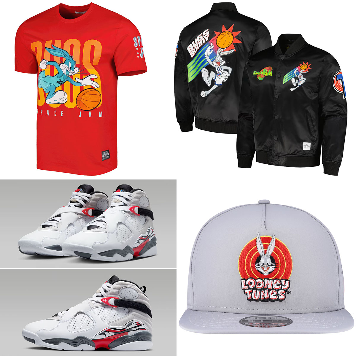 Air-Jordan-8-Bugs-Bunny-2025-Apparel-Hats-Outfits