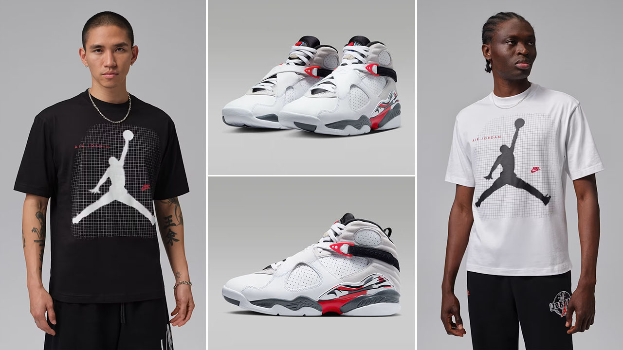Air Jordan 8 Bugs Bunny 2025 x Jordan Jumpman Mens Graphic T Shirt
