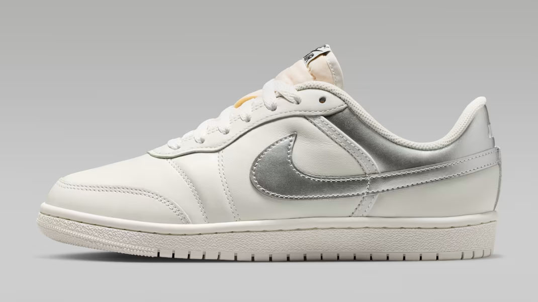 Air Jordan Skyline Low Swan Metallic Silver Womens Shoes IQ6586-101