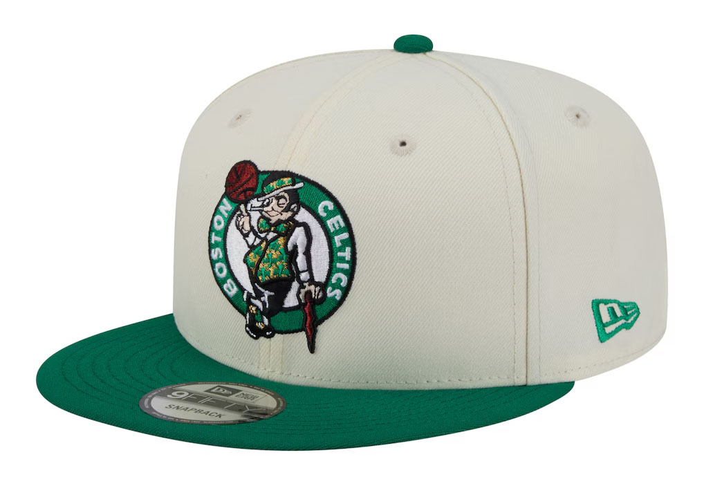 Boston Celtics New Era Injection Localized 9FIFTY Snapback Hat 1