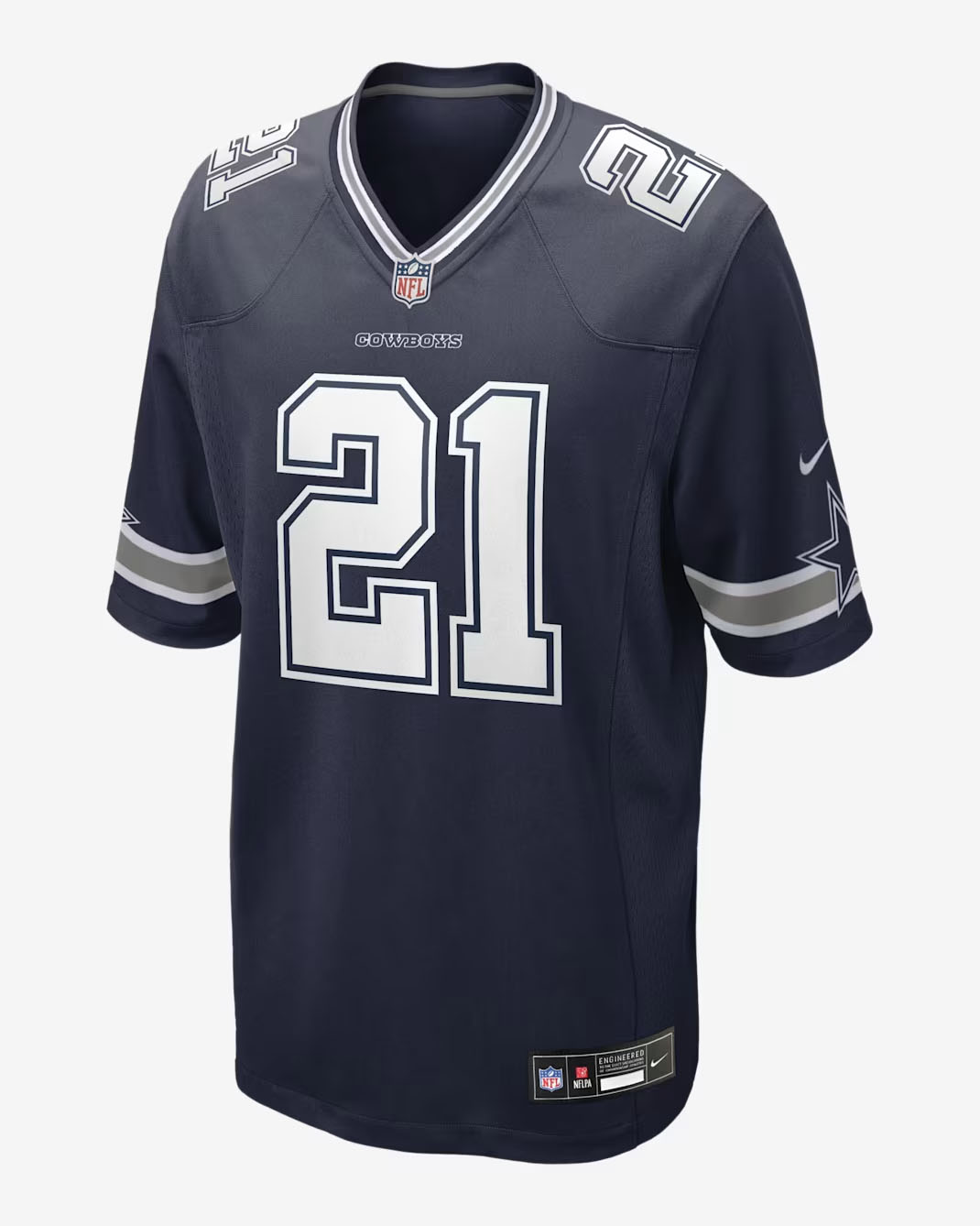 Deion Sanders Dallas Cowboys Nike Team Retired Player Game Jersey Navy 1