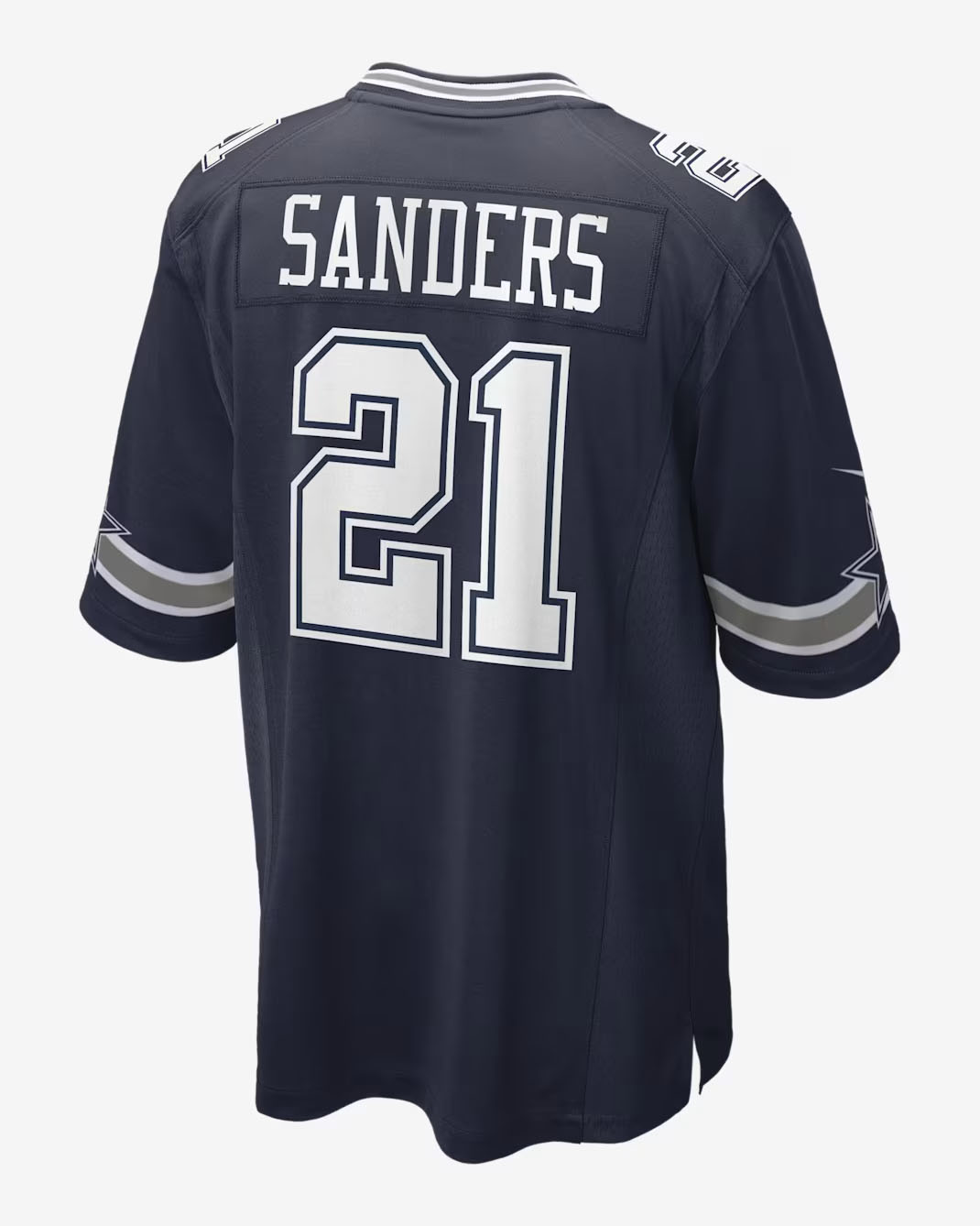Deion Sanders Dallas Cowboys Nike Team Retired Player Game Jersey Navy 2