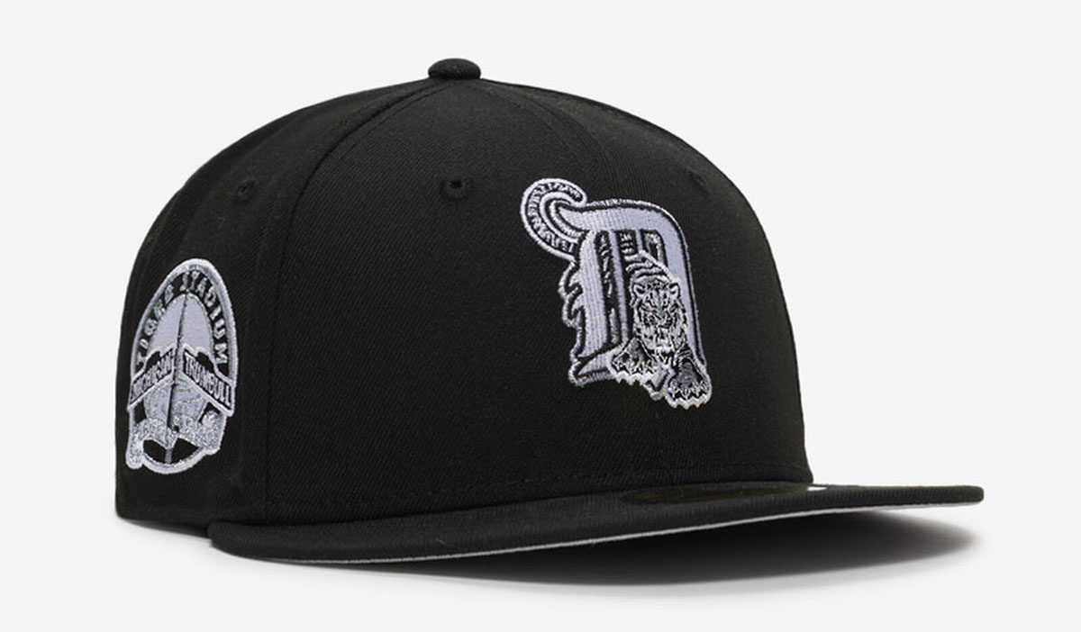 Detroit Tigers New Era Black Metallic 59FIFTY Fitted Hat