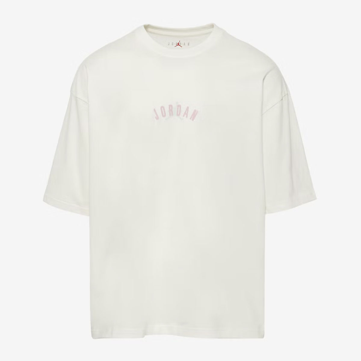 Jordan Back Stretch Oversized Men's T-Shirt Sail Iced Carmine Jade Aura 2