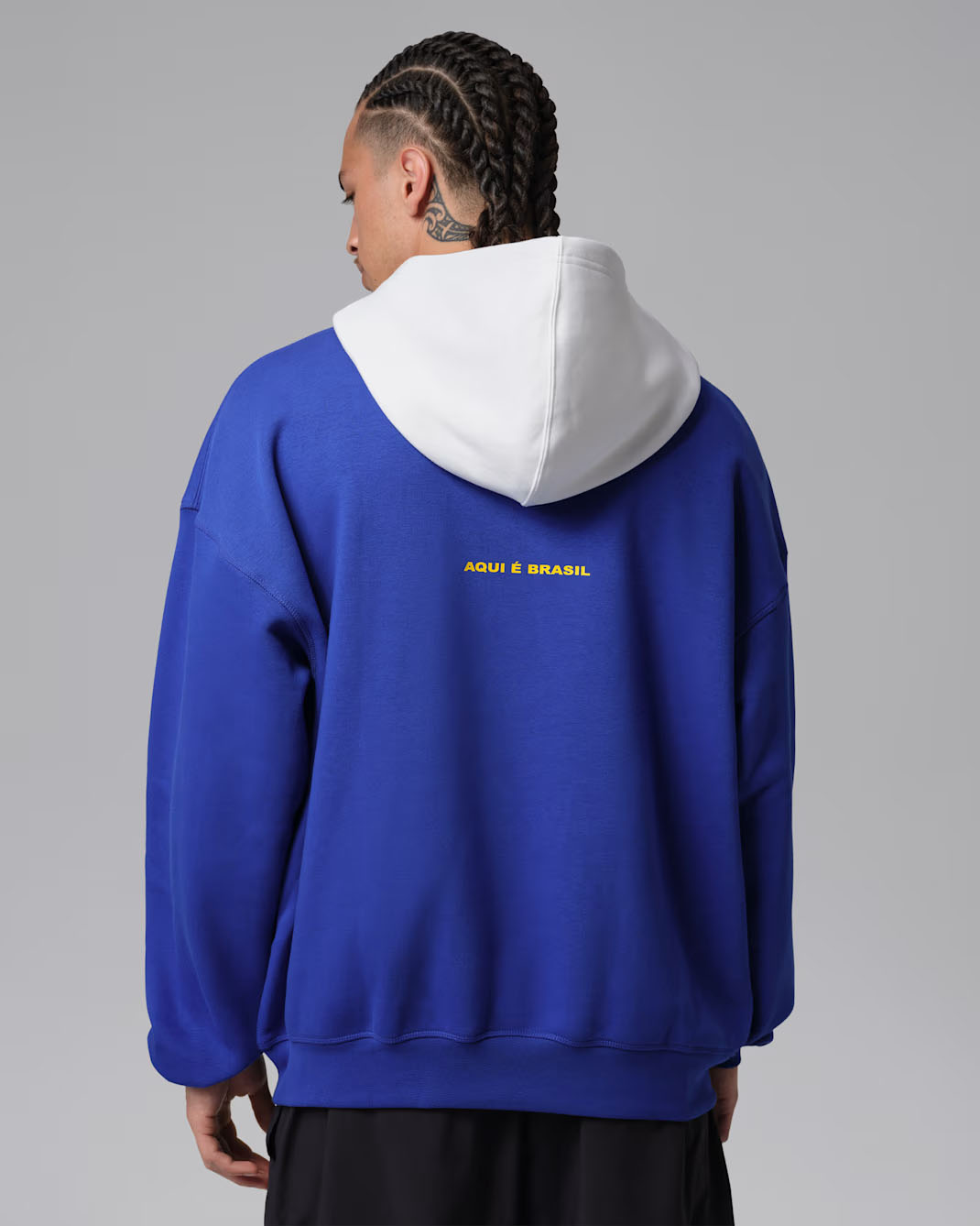 Jordan Brazil Brooklyn Fleece Men's Pullover Hoodie Old Royal 2