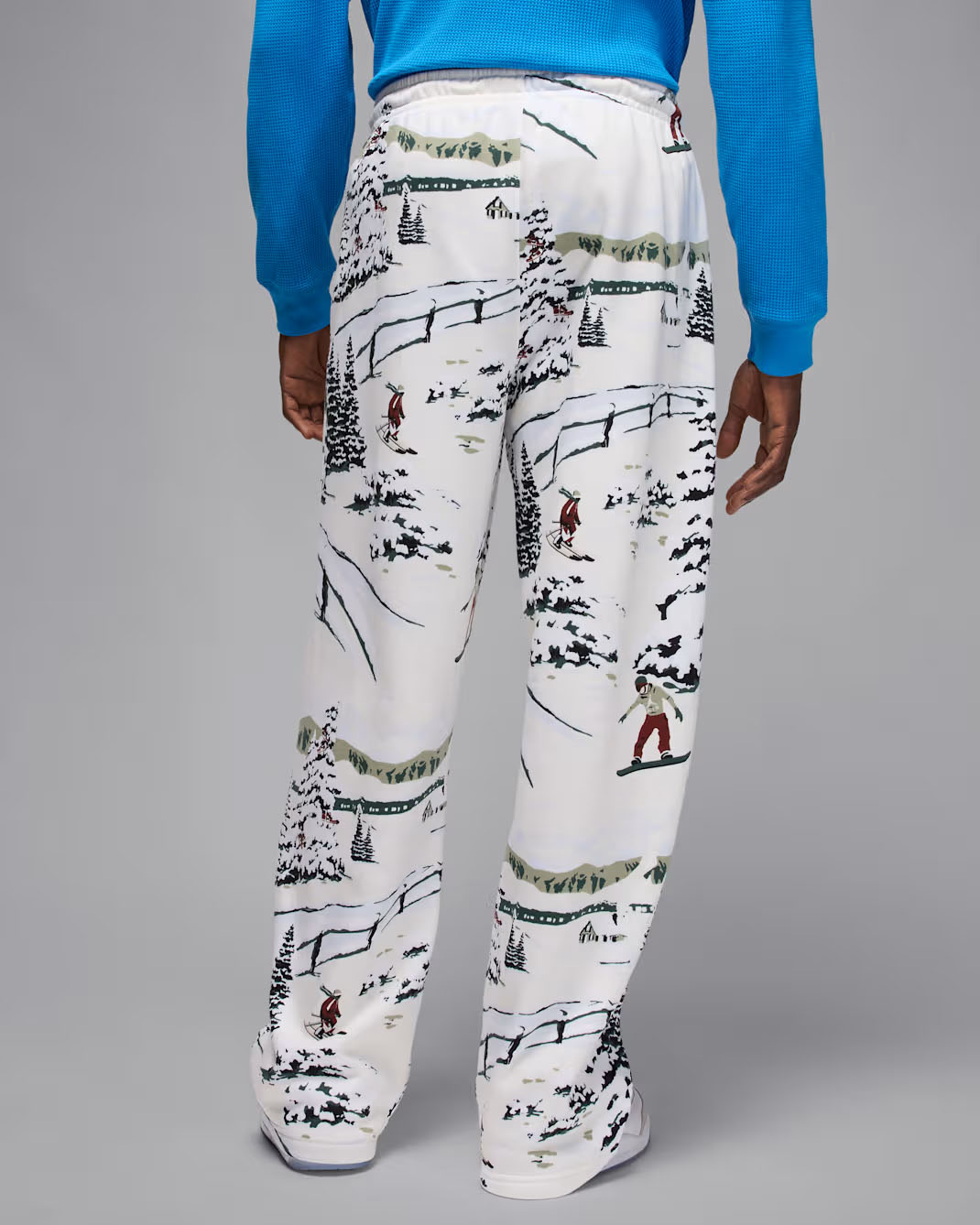Jordan Brooklyn Fleece Mens Holiday Mountainside Pants Sail 2