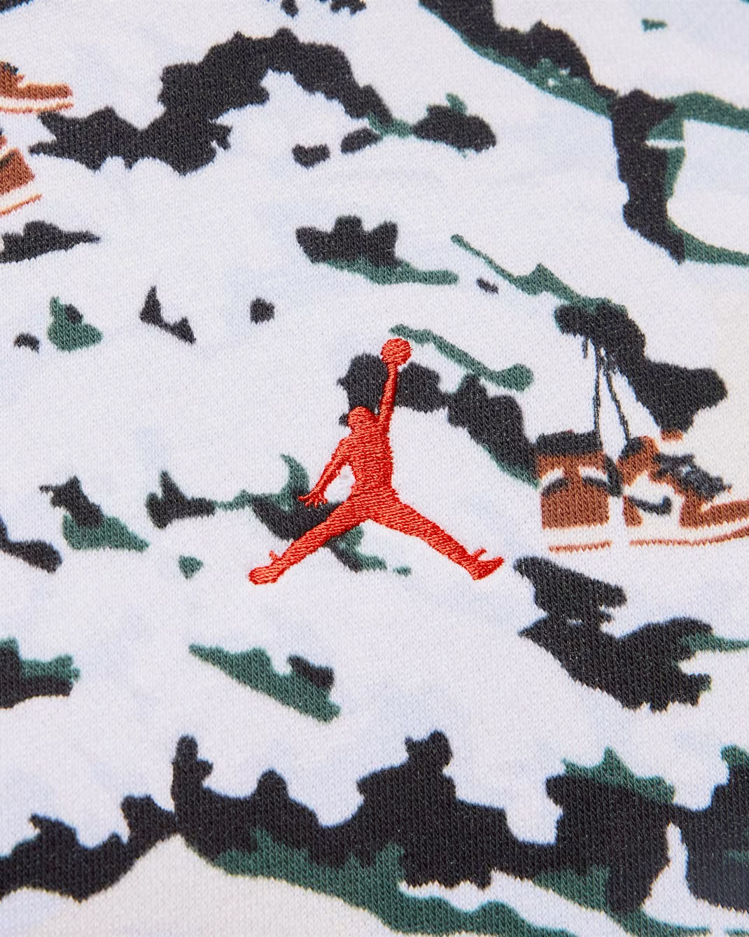 Jordan Brooklyn Fleece Mens Holiday Mountainside Pullover Hoodie Sail 3
