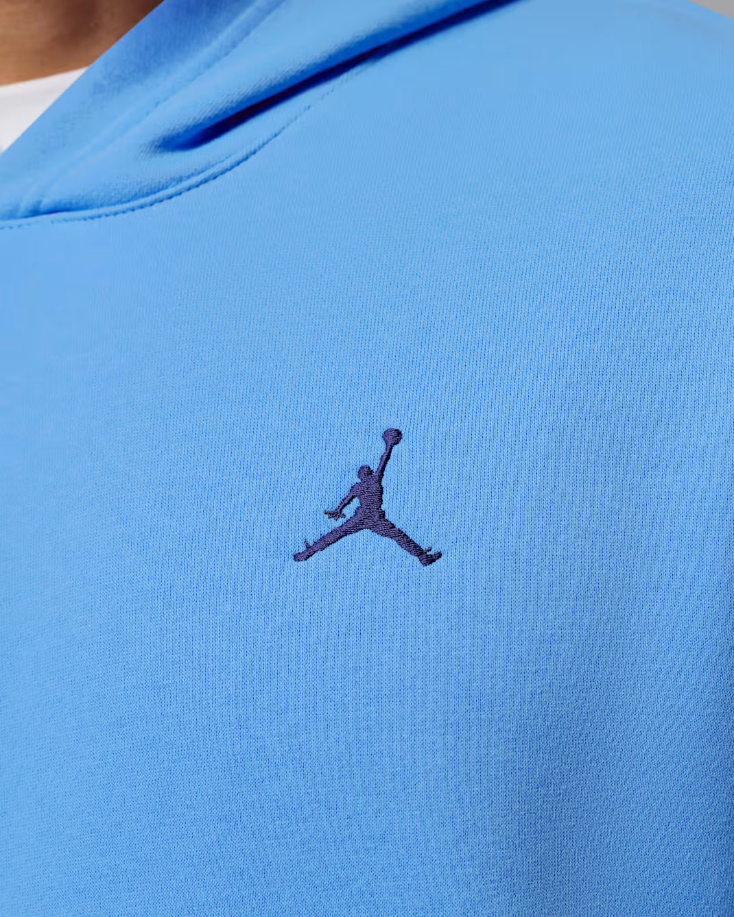 Jordan Brooklyn Fleece Men's Pullover Hoodie University Blue Midnight Navy 2