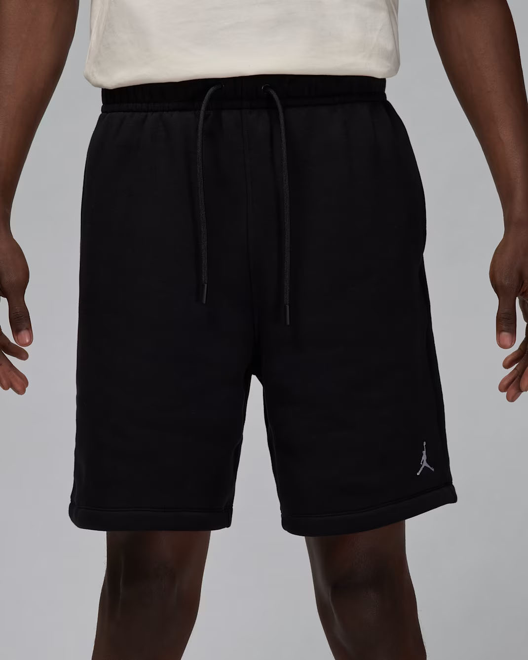 Jordan-Brooklyn-Fleece-Mens-Shorts-Black-White-1