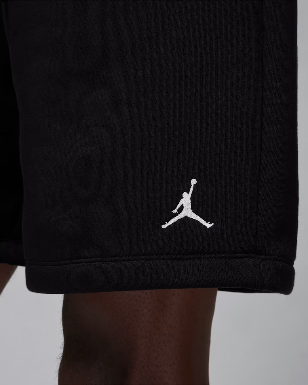 Jordan-Brooklyn-Fleece-Mens-Shorts-Black-White-2