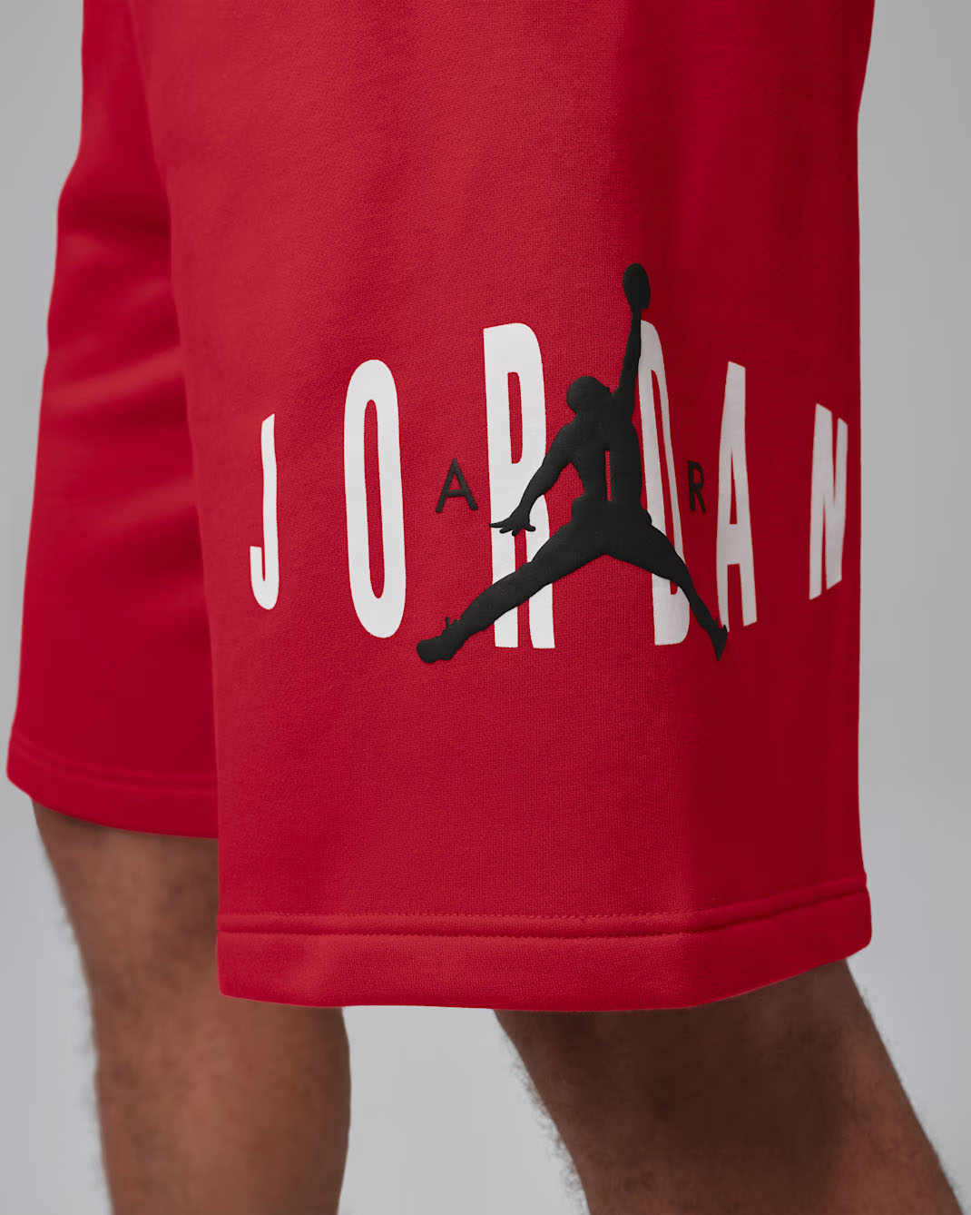 Jordan-Brooklyn-Fleece-Mens-Shorts-Gym-Red-Black-White-2