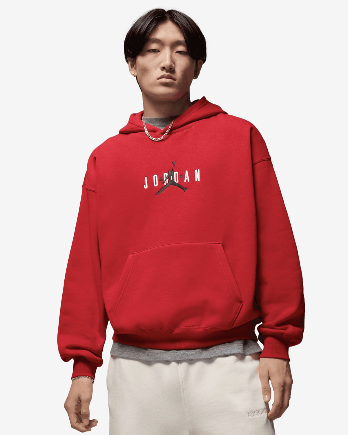 Jordan-Brooklyn-Fleece-Oversize-Mens-Pullover-Hoodie-Gym-Red-1