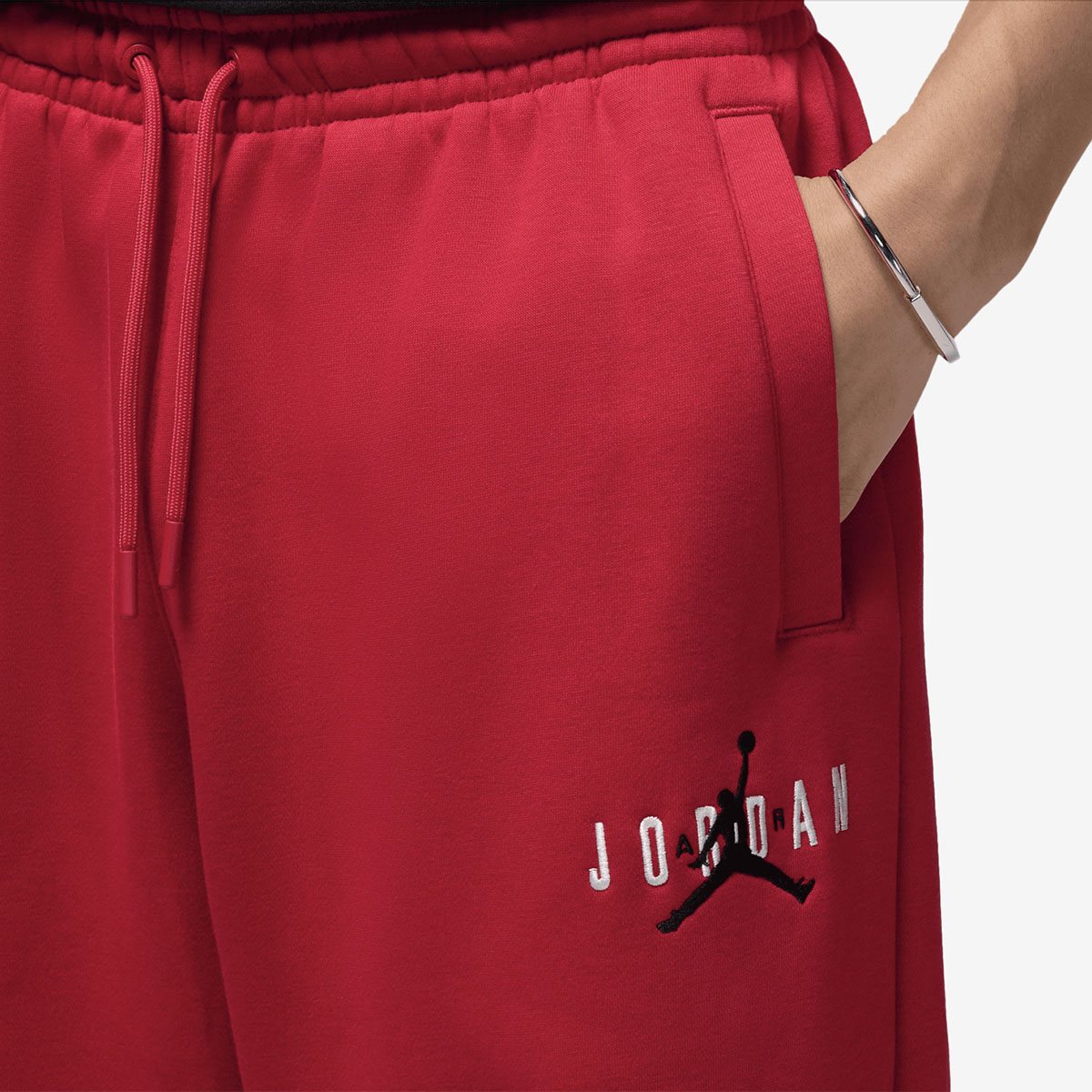Jordan-Brooklyn-Fleece-Oversize-Stretch-Mens-Pants-Red-2