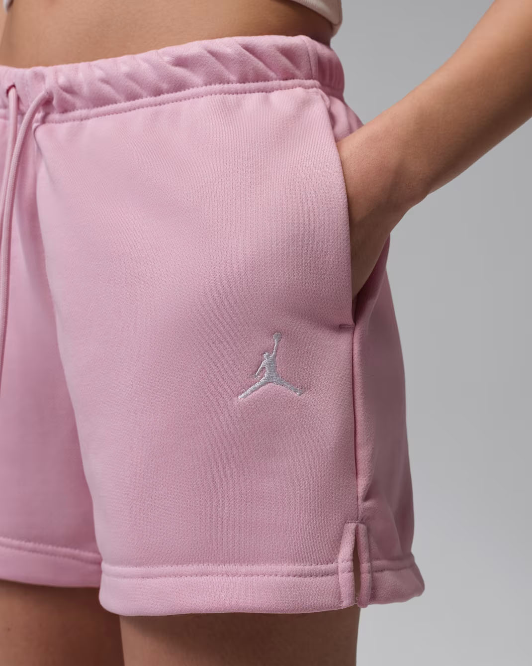 Jordan Brooklyn Fleece Women's Shorts Iced Carmine 2